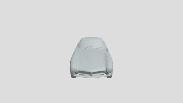 BMW 507 Coupe scale 1-65 for 3D-printing 3D model thumbnail