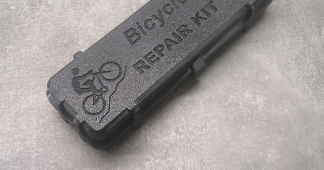 Bike tires repair box 3D model thumbnail