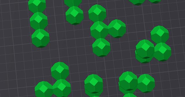 Individual STLs for HedronStack (3D balance/stacking game) pieces 3D model thumbnail