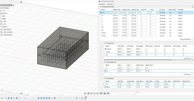 Configurable Remix Duncans Boxes 3D model thumbnail