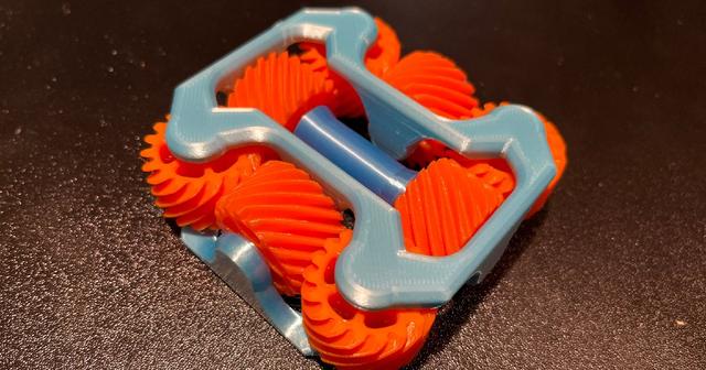Gear fidget - Remix 3D model thumbnail