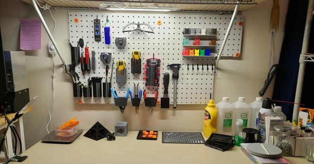Pegboard Stuff 3D model thumbnail
