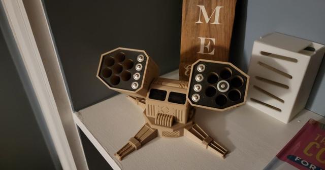 Remixed Battery Missle Launcher 3D model thumbnail