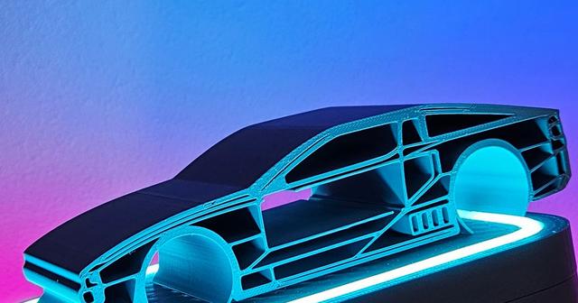 Car silhouettes! different models 3D model thumbnail
