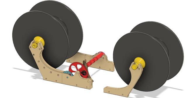 Pastamatic Remix: 5Kg to 5Kg Spool Winder 3D model thumbnail