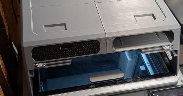K2 Plus - CFS Riser, Ventilation, and Storage 3D model thumbnail