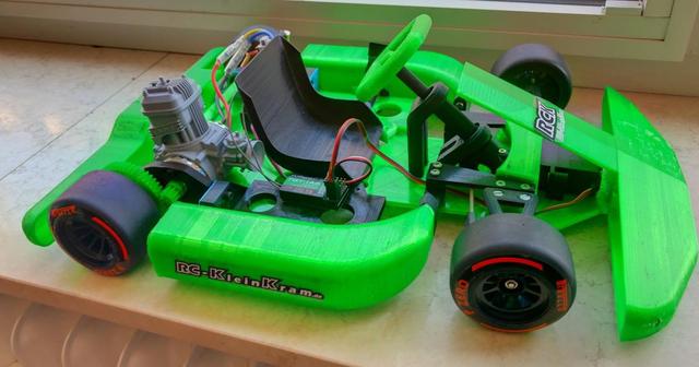 OpenRC GoKart 3D model thumbnail