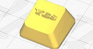 Fun Keycaps 3D model thumbnail