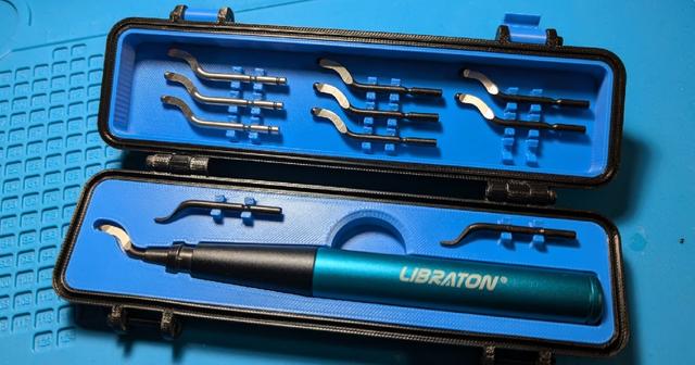 Deburring Tool Case for Libration Extended Handle 3D model thumbnail