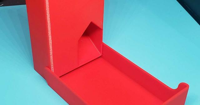 Portable Dice Tower with Magnetic Closure 3D model thumbnail