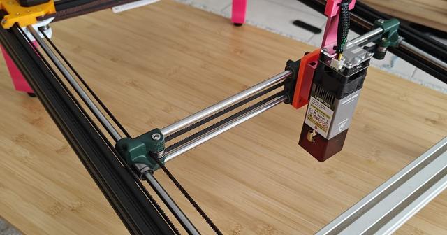 E3NG-Based CoreXY Laser Engraver 3D model thumbnail