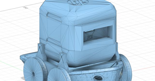 HP Otto Benchy Remix! V2 (FIXED) 3D model thumbnail