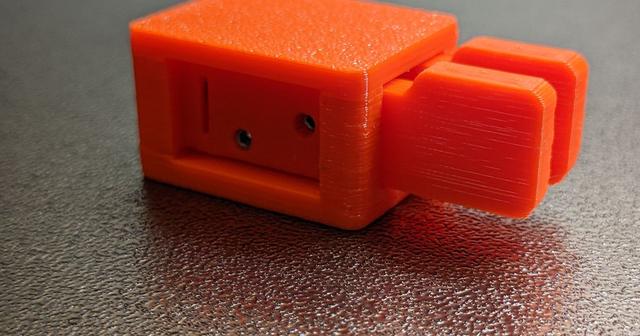 Morse Code Paddle / CW Key 3D model thumbnail