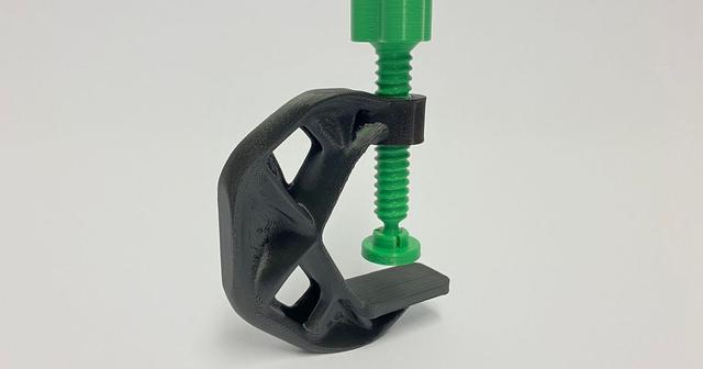 Prusament PET-G Clamp Optimized 3D model thumbnail