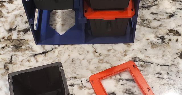 Teeny Tote Retrofit Parts 3D model thumbnail