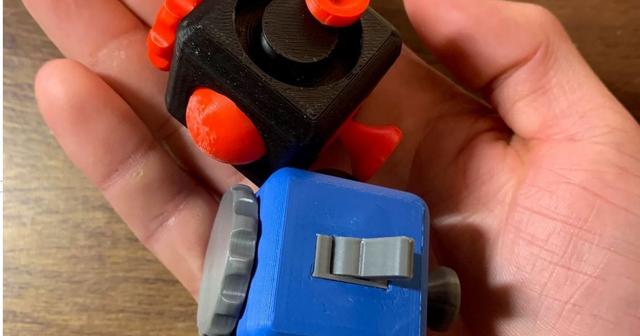 Ultimate Fidget Cube Mini V2.1 3D model thumbnail