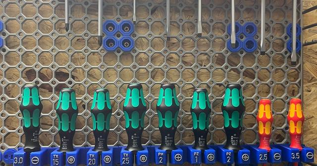 Multiboard - WERA Kraftform MultiConntect mounts REMIX 3D model thumbnail