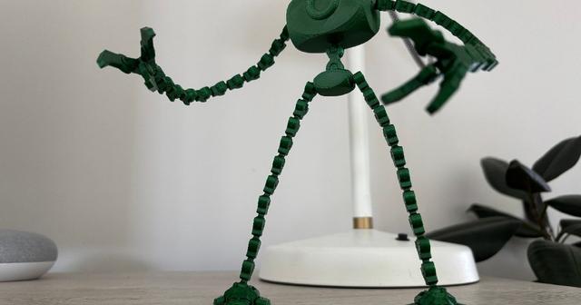 MECH-EK57 - Another Dummy 13 Based Jointed Robot! 3D model thumbnail