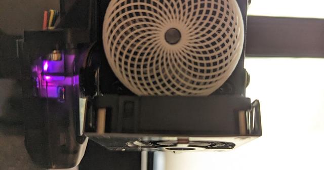 Hypnotic Extruder Visualizer - Ender 3 S1 Pro Remix 3D model thumbnail