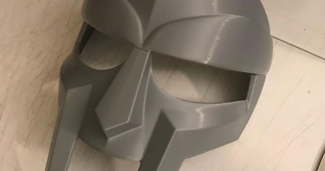 MF DOOM mask remix for Prusa MINI 3D model thumbnail