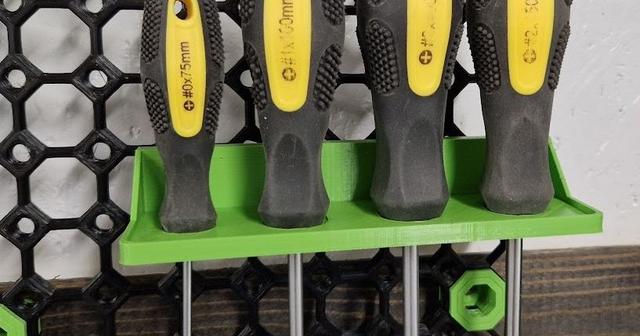 Multiboard tool holders 3D model thumbnail