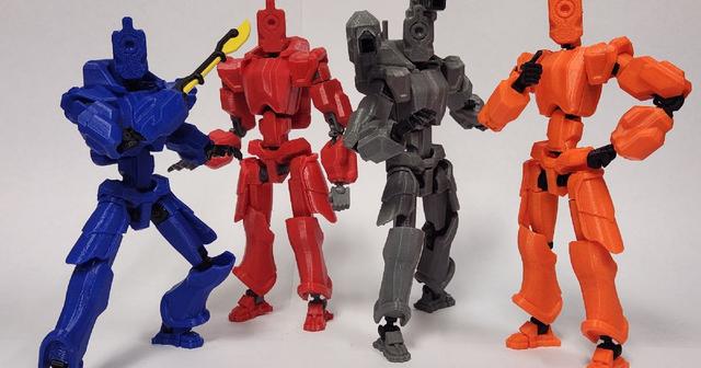 PHALANX 13 - A full Dummy 13 conversion! 3D model thumbnail