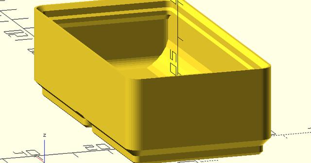 Gridfinity OpenSCAD Model 3D model thumbnail
