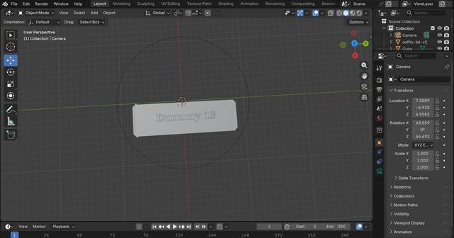 dummy 13 case with lid 3D model thumbnail