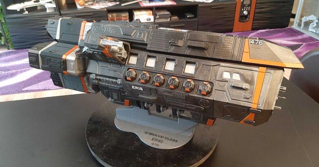 Scirocco Class Heavy Cruiser From the Expanse 3D model thumbnail